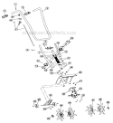 Part Location Diagram of 791-182405 MTD Switch Assembly (Momentary)