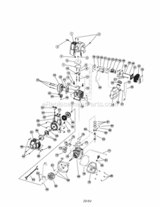 Page A Diagram and Parts List for 316292701  Craftsman Edger