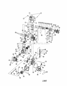 Page A Diagram and Parts List for 31629270  Craftsman Edger