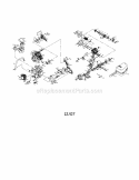 Part Location Diagram of 710-04493 MTD SCREW
