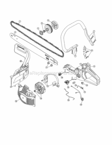 Part Location Diagram of 953-08271 MTD Choke lever asm