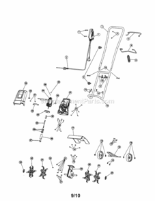 Part Location Diagram of 753-06374 MTD Guard