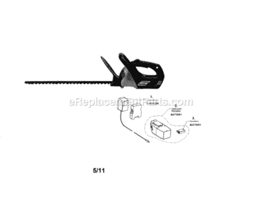 Part Location Diagram of 753-06572 MTD CVR:BAT TERM