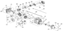 Part Location Diagram of 753-06183 MTD Fuel Tank Assembly