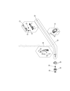 Page B Diagram and Parts List for 316711370  Craftsman Trimmer