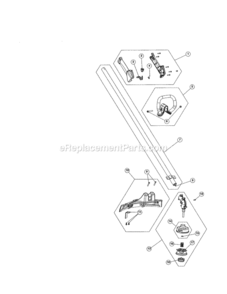 Page B Diagram and Parts List for 316711471  Craftsman Trimmer