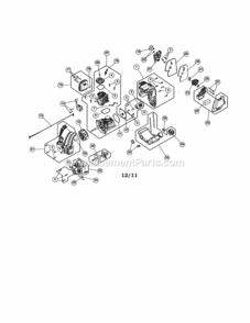 Page A Diagram and Parts List for 316711970  Craftsman Trimmer