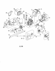 Page A Diagram and Parts List for 316731702  Craftsman Trimmer