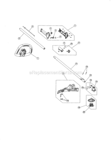 Page B Diagram and Parts List for 316731930  Craftsman Trimmer