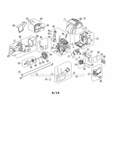 Page A Diagram and Parts List for 316731971  Craftsman Trimmer