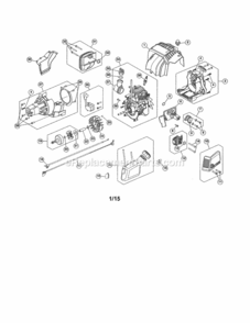 Part Location Diagram of 795-00233 MTD Shoulder strap