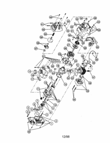 Page A Diagram and Parts List for 316742140  Craftsman Trimmer