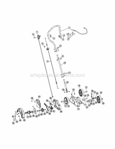 Page B Diagram and Parts List for 316772370  Craftsman Edger