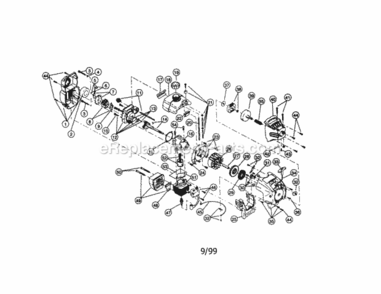 Page A Diagram and Parts List for 316790112  Craftsman Trimmer