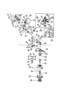 Page B Diagram and Parts List for 316790112  Craftsman Trimmer