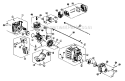 Part Location Diagram of 753-06530 MTD Starter Hsg Red