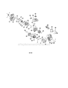 Page A Diagram and Parts List for 31679111  Craftsman Trimmer