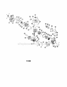 Page C Diagram and Parts List for 31679111  Craftsman Trimmer