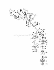 Page B Diagram and Parts List for 31679113  Craftsman Trimmer
