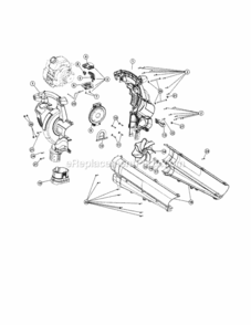 Part Location Diagram of 791-182425 MTD Tube Mounting Hardware