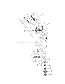 Page B Diagram and Parts List for 316791151  Craftsman Trimmer