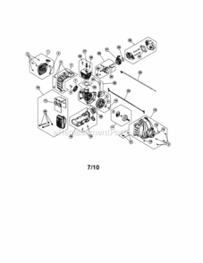 Page A Diagram and Parts List for 316791191  Craftsman Trimmer