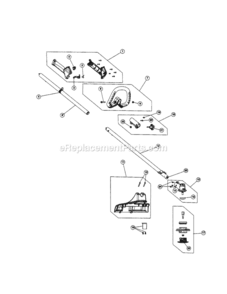 Page B Diagram and Parts List for 316791201  Craftsman Trimmer