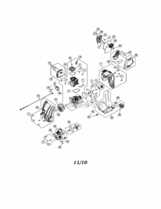 Page A Diagram and Parts List for 316791210  Craftsman Trimmer