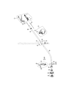 Page B Diagram and Parts List for 316791210  Craftsman Trimmer