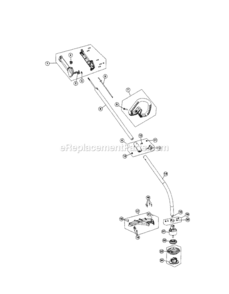 Page B Diagram and Parts List for 316791840  Craftsman Trimmer