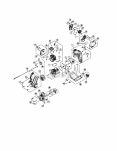 Page A Diagram and Parts List for 316791841  Craftsman Trimmer