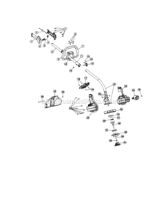 Page B Diagram and Parts List for 316791920  Craftsman Trimmer