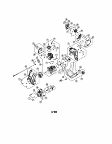 Page A Diagram and Parts List for 316791931  Craftsman Trimmer