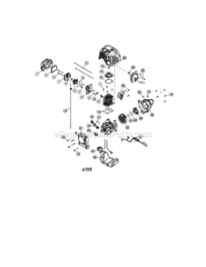 Part Location Diagram of 753-05815 MTD Flywheel