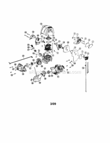Part Location Diagram of 753-06101 MTD Muffler Shield
