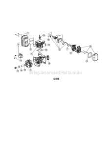 Page A Diagram and Parts List for 316794790  Craftsman Leaf Blower / Vacuum