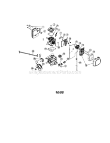 Page A Diagram and Parts List for 316794800  Craftsman Leaf Blower / Vacuum