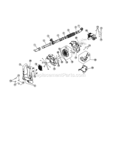 Page B Diagram and Parts List for 316794802  Craftsman Leaf Blower / Vacuum