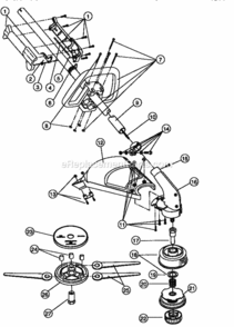 Part Location Diagram of 180870 Craftsman Mounting Hardware