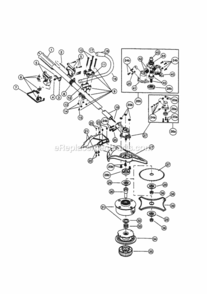 Part Location Diagram of 791-180252 MTD Switch Assembly