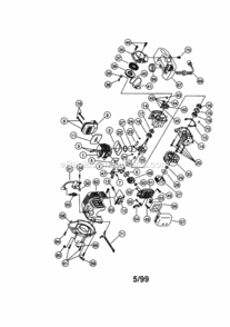 Page A Diagram and Parts List for 316795220  Craftsman Trimmer