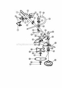 Page B Diagram and Parts List for 316795220  Craftsman Trimmer