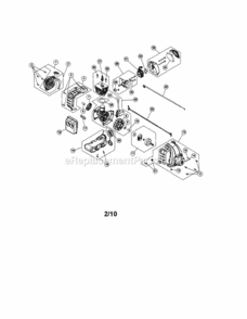 Part Location Diagram of 731-08926 MTD Hanger