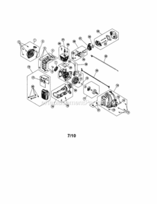 Page A Diagram and Parts List for 316795861  Craftsman Trimmer