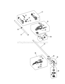 Page B Diagram and Parts List for 316795861  Craftsman Trimmer