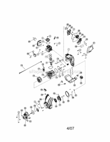 Page A Diagram and Parts List for 316796170  Craftsman Trimmer