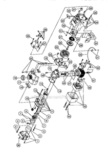 Part Location Diagram of 791-180353 MTD Asm-choke lever