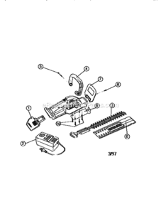 Part Location Diagram of 791-181660 MTD Cutting Blade Assembly