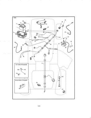Electrical Diagram and Parts List for 917203900  Craftsman Lawn Tractor