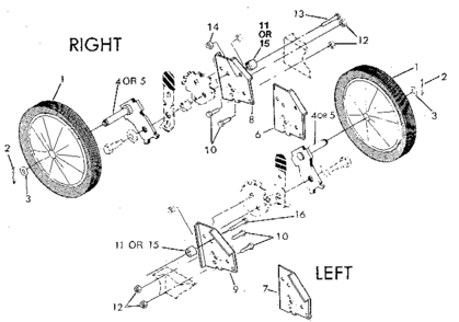 Part Location Diagram of 700178 Craftsman Arm assembly